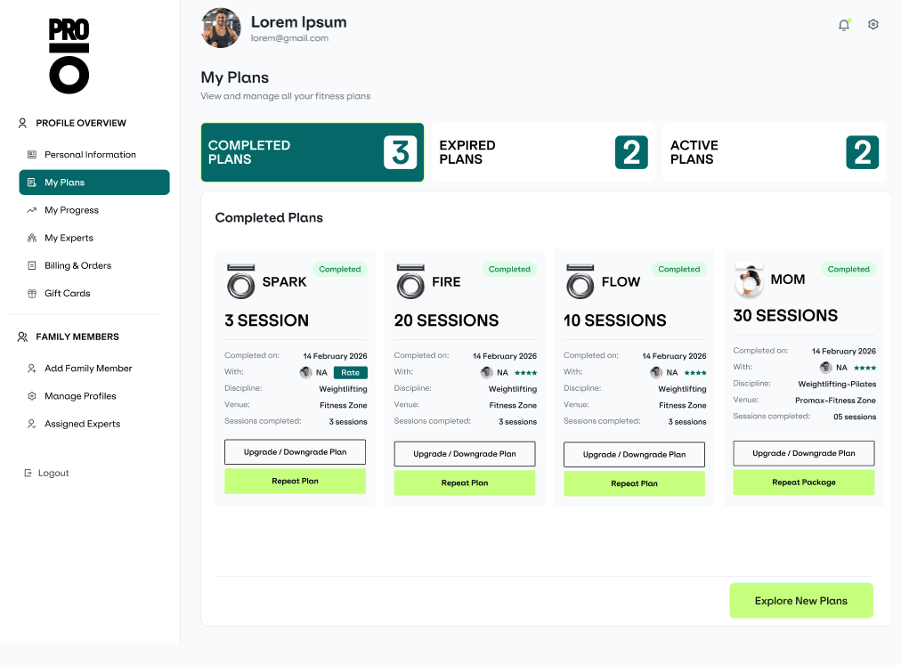 Pro-Fitness — Gym Management Ecosystem